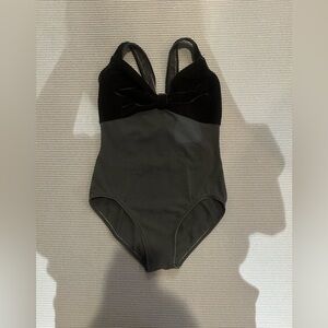 Black Vintage Leotard for Dance